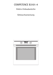 Bedienungsanleitung AEG B3101-4-M EURO Backofen