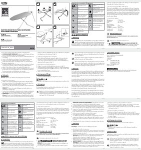 Mode d’emploi AquaPur IAN 345715 Table à repasser