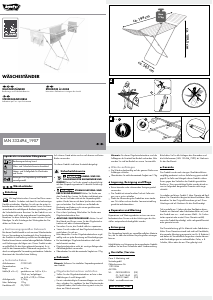 Manuale AquaPur IAN 332494 Stendibiancheria