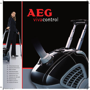 Mode d’emploi AEG AV1110 VivaControl Aspirateur