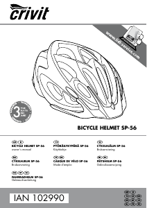 Bruksanvisning Crivit IAN 102990 Cykelhjälm