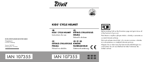 Manuál Crivit IAN 107355 Cyklistická přilba