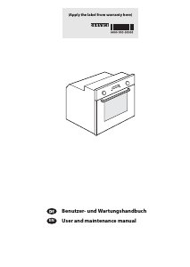 Handleiding Bauknecht ELCK 7252 PT Oven