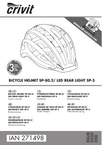 Bruksanvisning Crivit IAN 271498 Cykelhjälm