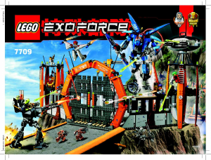 Manual Lego set 7709 Exo-Force Sentai fortress