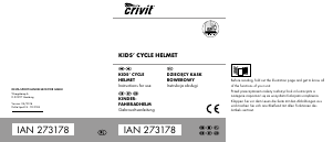 Instrukcja Crivit IAN 273178 Kask rowerowy