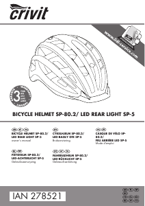 Brugsanvisning Crivit IAN 278521 Cykelhjelm