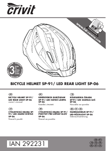 Manual Crivit IAN 292231 Bicycle Helmet