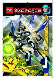 Manual Lego set 8103 Exo-Force Sky guardian