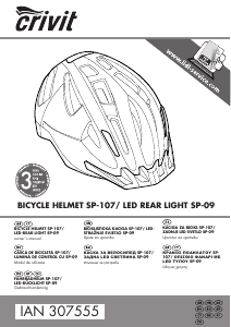 Manual Crivit IAN 307555 Casca bicicleta