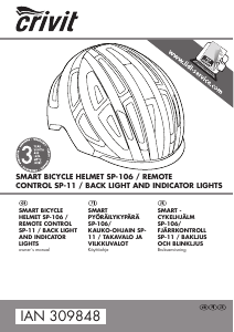 Käyttöohje Crivit IAN 309848 Polkupyöräkypärä