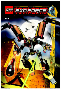 Handleiding Lego set 8105 Exo-Force IJzeren condor