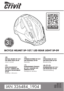 Instrukcja Crivit IAN 326484 Kask rowerowy