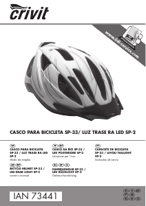 Manual de uso Crivit IAN 73441 Casco bicicleta
