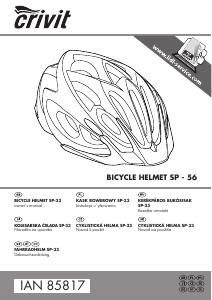 Manuál Crivit IAN 85817 Cyklistická přilba