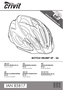 Manual Crivit IAN 85817 Casca bicicleta