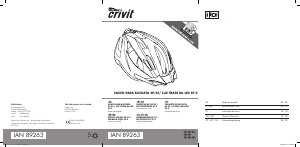 Manual Crivit IAN 89263 Capacete de bicicleta