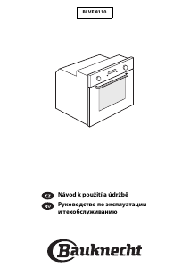 Manuál Bauknecht BLVE 8110/PT Trouba