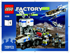 Manual de uso Lego set 10191 Factory Star justice