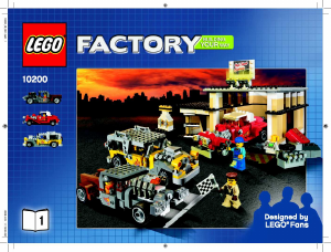 Handleiding Lego set 10200 Factory Grote garage