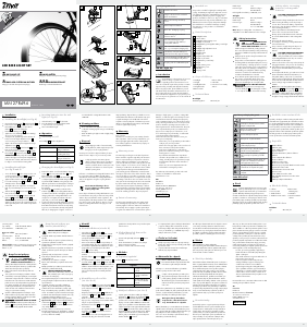 Návod Crivit IAN 278494 Svetlo na bicykel