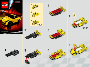 Bruksanvisning Lego set 30194 Ferrari 458 Italia