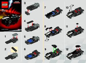 Manual de uso Lego set 30195 Ferrari FXX