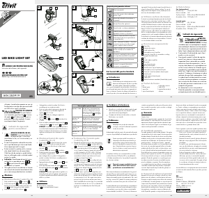 Manual Crivit IAN 285919 Lumina bicicletă