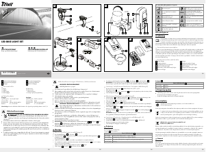 Brugsanvisning Crivit IAN 292866 Cykellygte