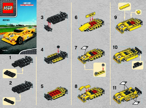 Bruksanvisning Lego set 40193 Ferrari 512 S