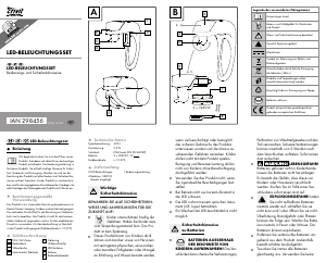 Bedienungsanleitung Crivit IAN 298456 Fahrradlampe