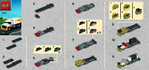 Manual de uso Lego set Ferrari Camión cisterna de Shell