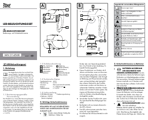 Bedienungsanleitung Crivit IAN 314568 Fahrradlampe