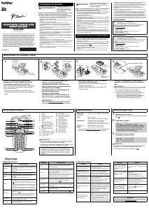 Mode d’emploi Brother PT-H101C Imprimante d'étiquettes