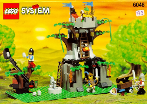 Mode d’emploi Lego set 6046 Forestmen Bastion