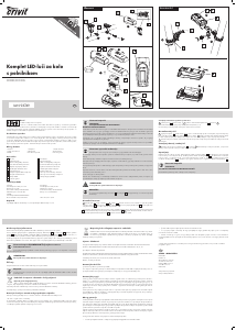 Priročnik Crivit IAN 93749 Kolesarska luč