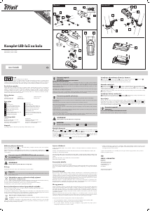 Priročnik Crivit IAN 96683 Kolesarska luč