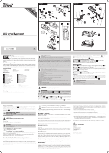 Brugsanvisning Crivit IAN 96683 Cykellygte