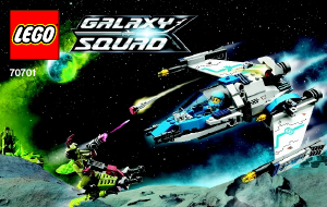 Manuale Lego set 70701 Galaxy Squad Intercettatore di insetti