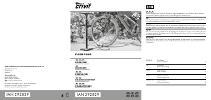 Brugsanvisning Crivit IAN 292829 Cykelpumpe