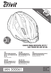 Manuale Crivit IAN 300061 Pompa per bicicletta
