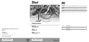 Manuale Crivit IAN 307572 Pompa per bicicletta