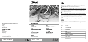 Manual Crivit IAN 307572 Pompă bicicletă