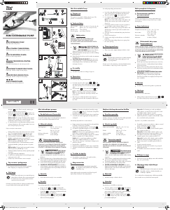 Instrukcja Crivit IAN 54879 Pompka rowerowa