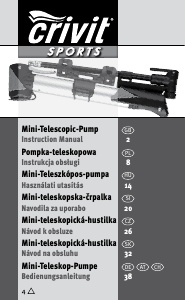 Instrukcja Crivit IAN 64305 Pompka rowerowa