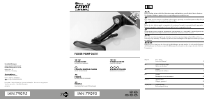 Manual Crivit IAN 79095 Pompă bicicletă