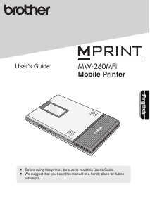 Manual Brother MW-260MFi Printer