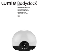 Mode d’emploi Lumie Bodyclock GO 75 Éveil lumière