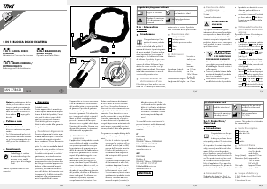 Manuale Crivit IAN 278626 Antifurto bici