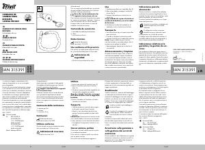 Manual de uso Crivit IAN 315391 Candado para bicicleta